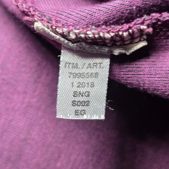 Kirkland Signature Womens Purple Full Zipped Exercise Jacket Size XL - Picture 5 of 12